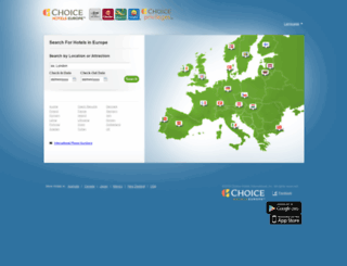 choicehotelseurope.com screenshot