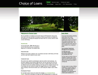 choiceofloans.co.uk screenshot
