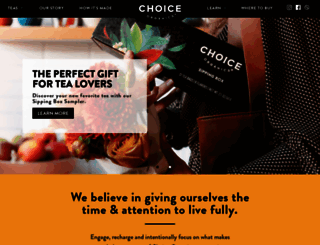 choiceorganicsproducts.com screenshot