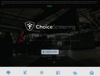 choicescreening.hs-sites.com screenshot