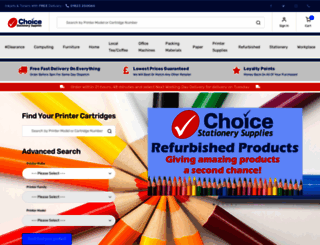 choicestationary.com screenshot