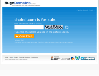 chokel.com screenshot