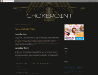 chokepoint.net screenshot