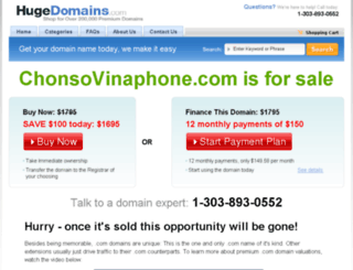 chonsovinaphone.com screenshot
