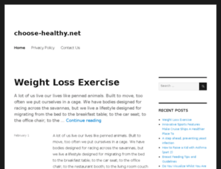 choose-healthy.net screenshot