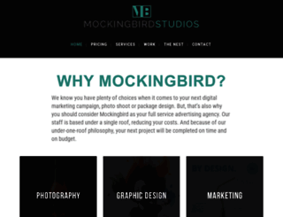 choosemockingbird.com screenshot