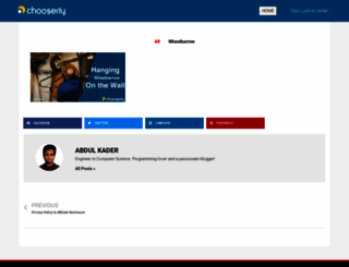 chooserly.com screenshot