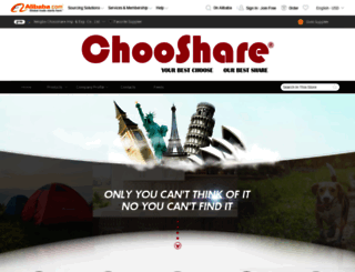chooshare.en.alibaba.com screenshot