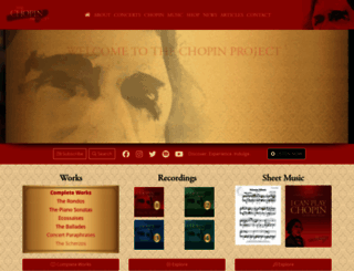 chopinproject.com screenshot