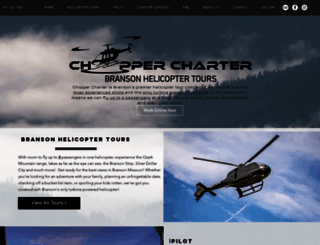choppercharter.com screenshot