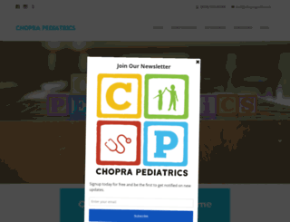 choprapeds.com screenshot