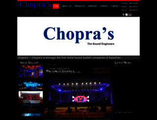 choprasound.com screenshot