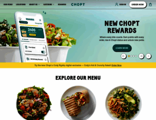 choptsalad.com screenshot