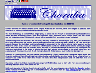 choralia.net screenshot