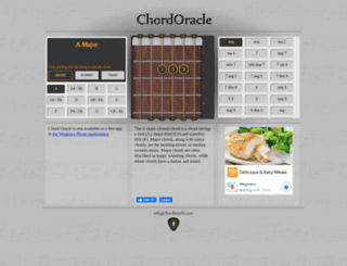 chordoracle.com screenshot