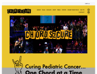chords2cure.org screenshot