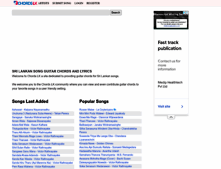 chordslk.com screenshot