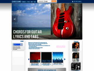 chordsound.com screenshot