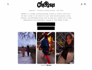 chosen-vintage.com screenshot
