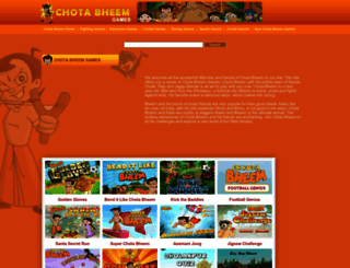chotabheemonlinegames.com screenshot