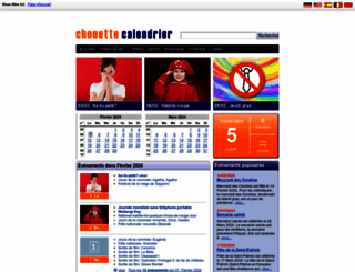 chouette-calendrier.com screenshot