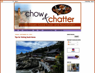 chowandchatter.com screenshot