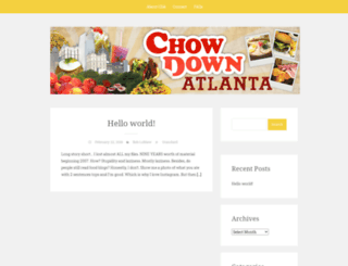 chowdownatlanta.com screenshot