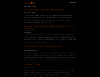 chris408.com screenshot
