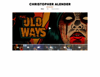 chrisalender.com screenshot