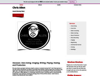 chrisallenradio.com screenshot