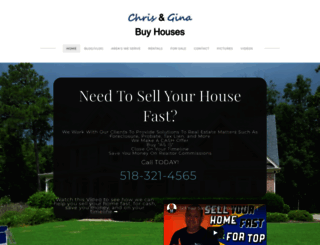 chrisandginabuyhouses.com screenshot