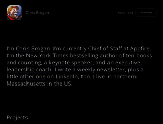 chrisbrogan.com screenshot