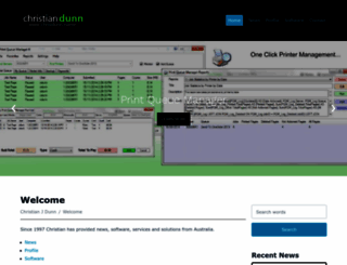 chrisdunn.name screenshot