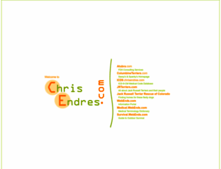 chrisendres.com screenshot