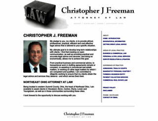 chrisfreemanlaw.com screenshot