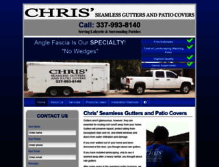 chrisgutters.com screenshot