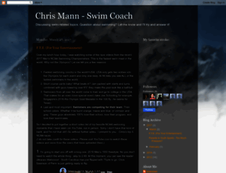 chrismannswimcoach.blogspot.com screenshot