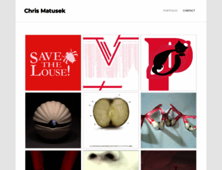 chrismatusek.com screenshot