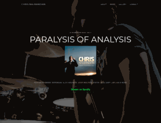 chrisnalbandian.com screenshot