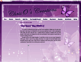 chrisoscreations.blogspot.com screenshot