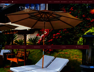 chrisparkhotel.com.br screenshot
