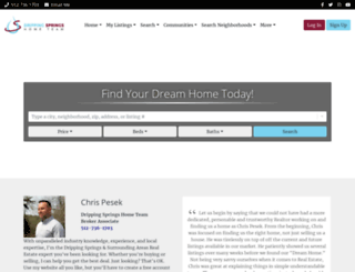 chrispesek.com screenshot