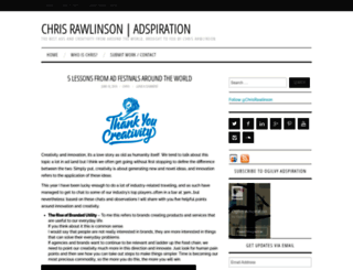 chrisrawlinson.com screenshot