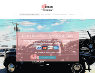 chrisroadside.com screenshot