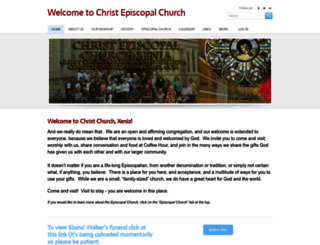 christ-episcopal-xenia.org screenshot