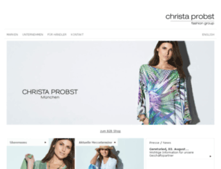 christa-probst-group.com screenshot