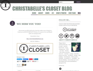 christabellescloset.wordpress.com screenshot