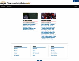 christadelphia.net screenshot
