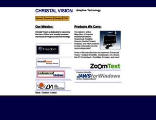 christal-vision.com screenshot