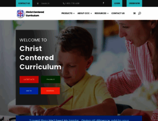 christcenteredcurriculum.com screenshot